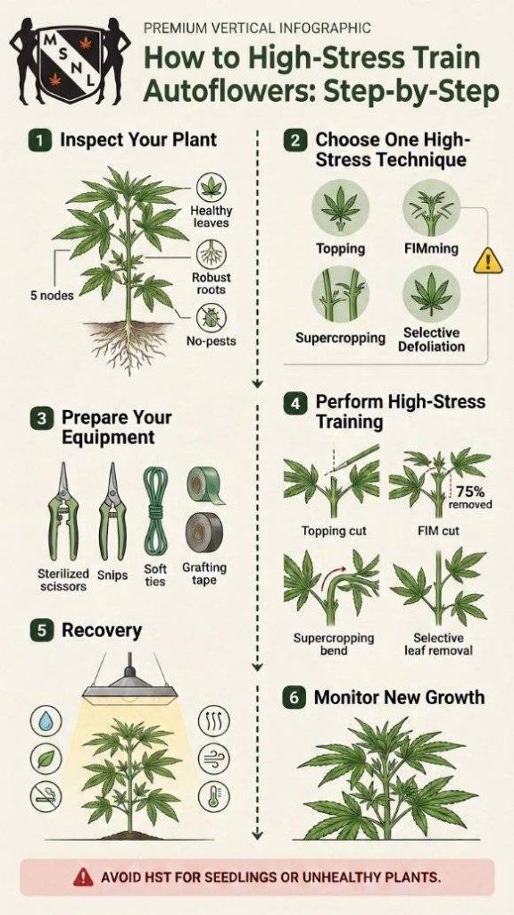 high stress training autoflowers