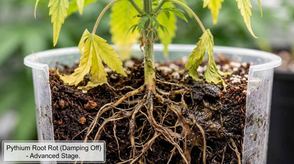 cannabis root rot infection