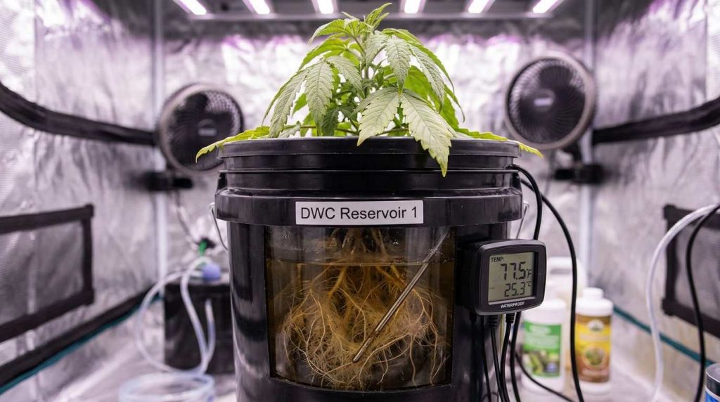 warm root zone temperatures hydroponics