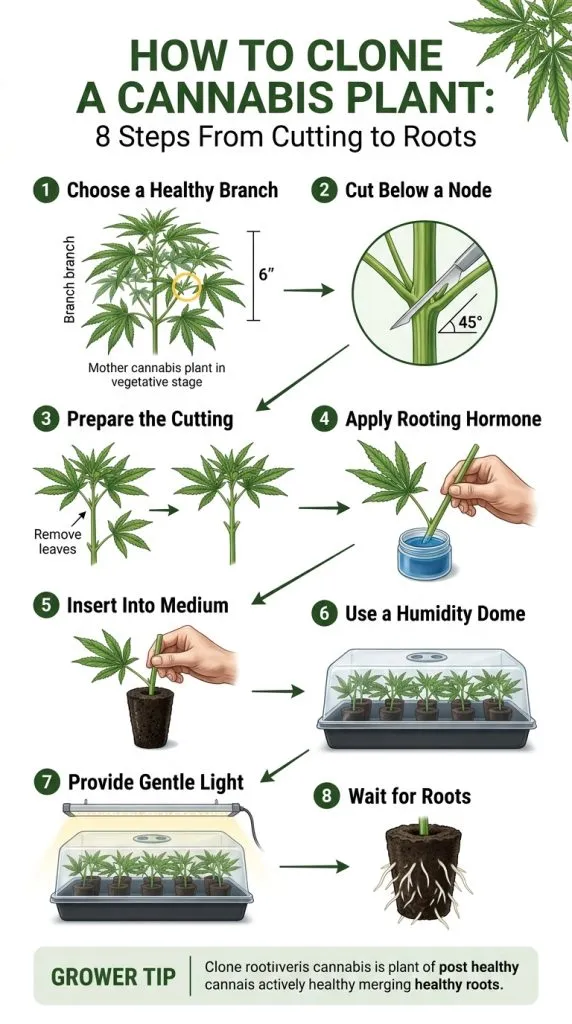 how to cannabis plant