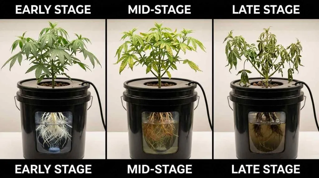 cannabis root rot for dwc