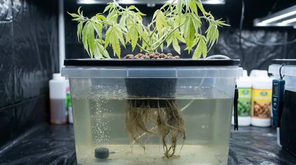 cannabis plant low dissolved oxygen