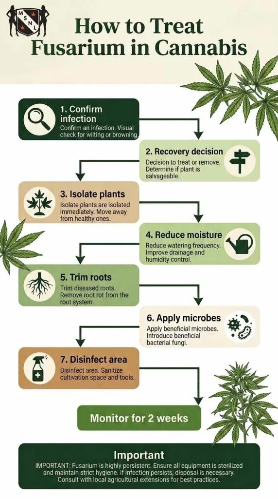 treat fusarium cannabis