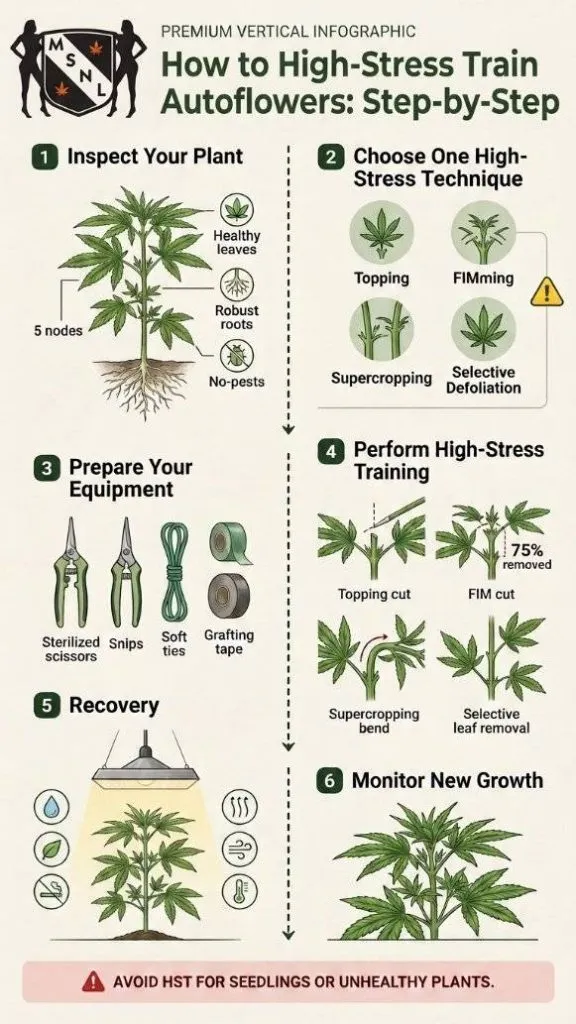 high stress training autoflowers