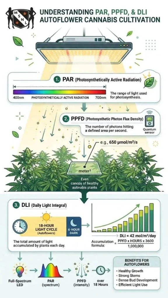 Understanding PAR PPFD and DLI